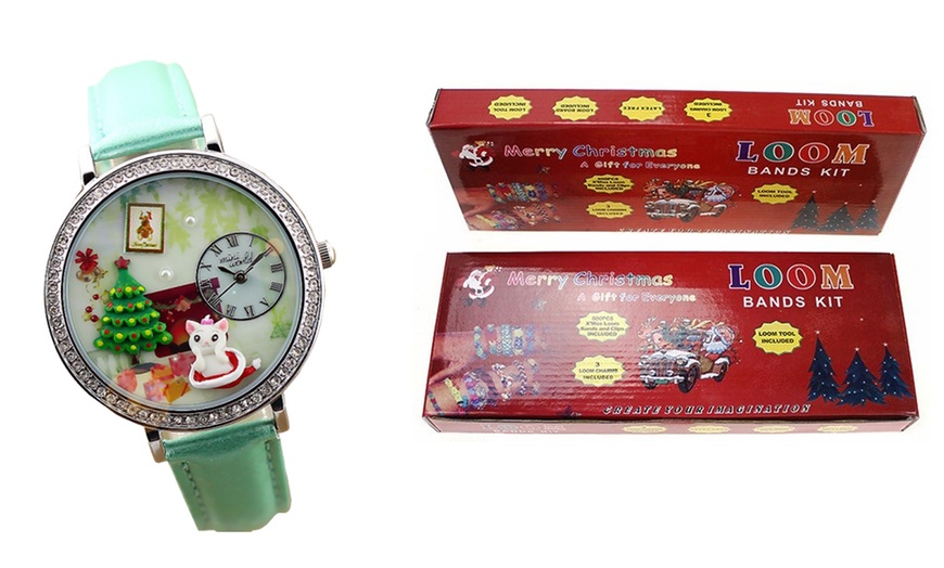 Image 4: Christmas-Themed Watches