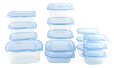 Set 15 contenitori con coperchio disponibili in varie dimensioni