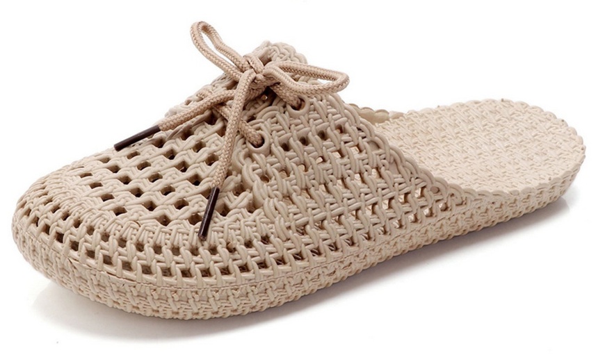 Image 5: Women's Bow Slippers