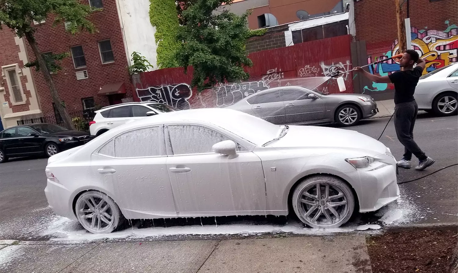 Car Washing from LO Mobile Hand Wash & Detailing (Up to 55% Off). Two Options Available. - Primary Image