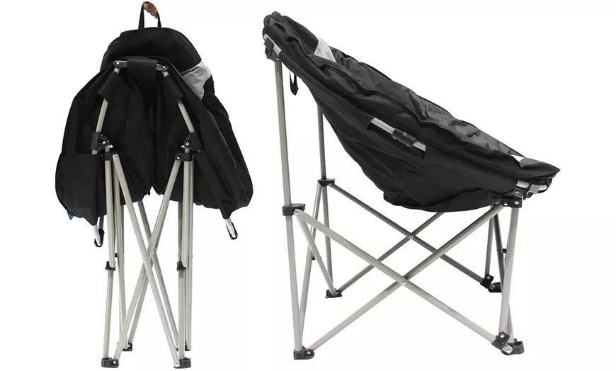 Image 3: Ronde campingstoel