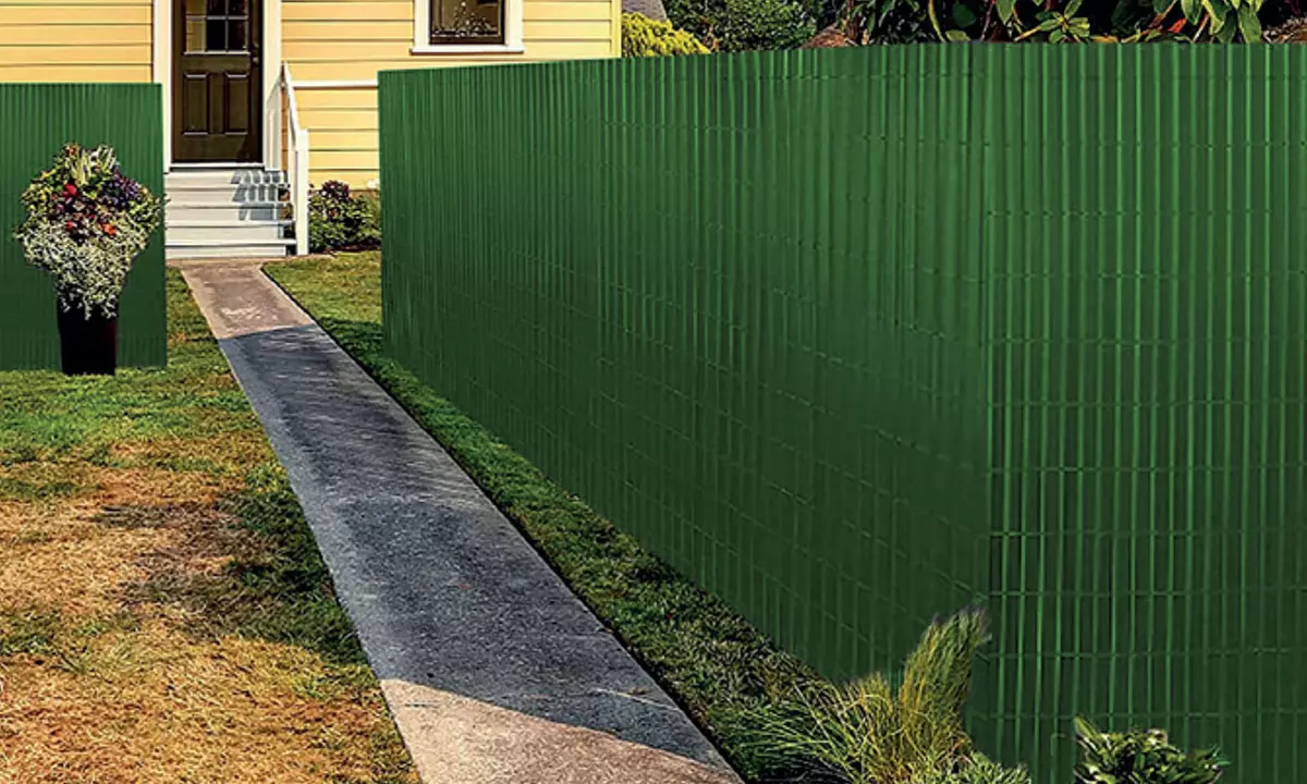 Arelle in pvc e bamboo recinzioni esterno giardino varie misure e colori recinzioni esterno giardino - Primary Image