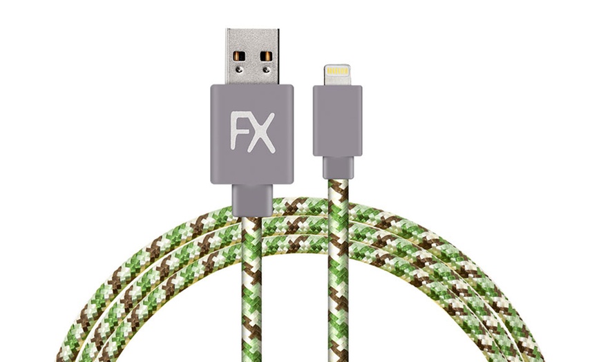 Image 3: One or Two Nylon Braided Cables with Lightning® Connector