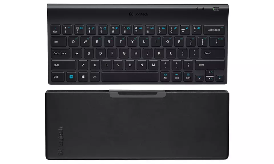 Logitech Bluetooth Tablet Keyboard and Stand (Manufacturer Refurbished) - Second Medium