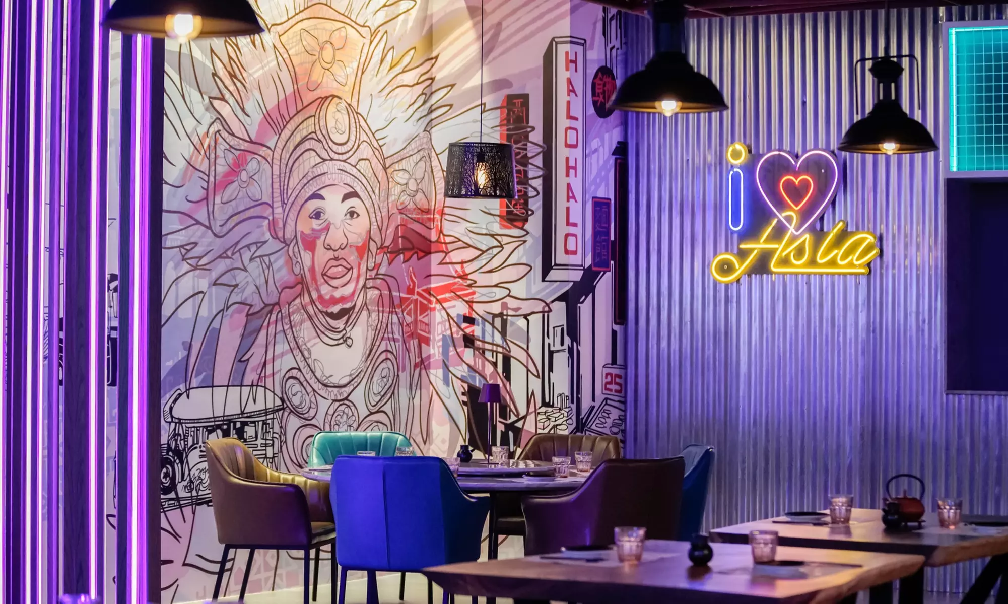 4* Asian Fusion Food and Drinks at Halo Halo Restaurant