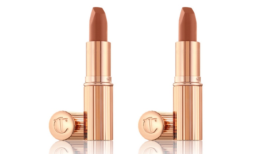 Image 2: One or Two Charlotte Tilbury The Super Nudes Cat Walking Lipsticks