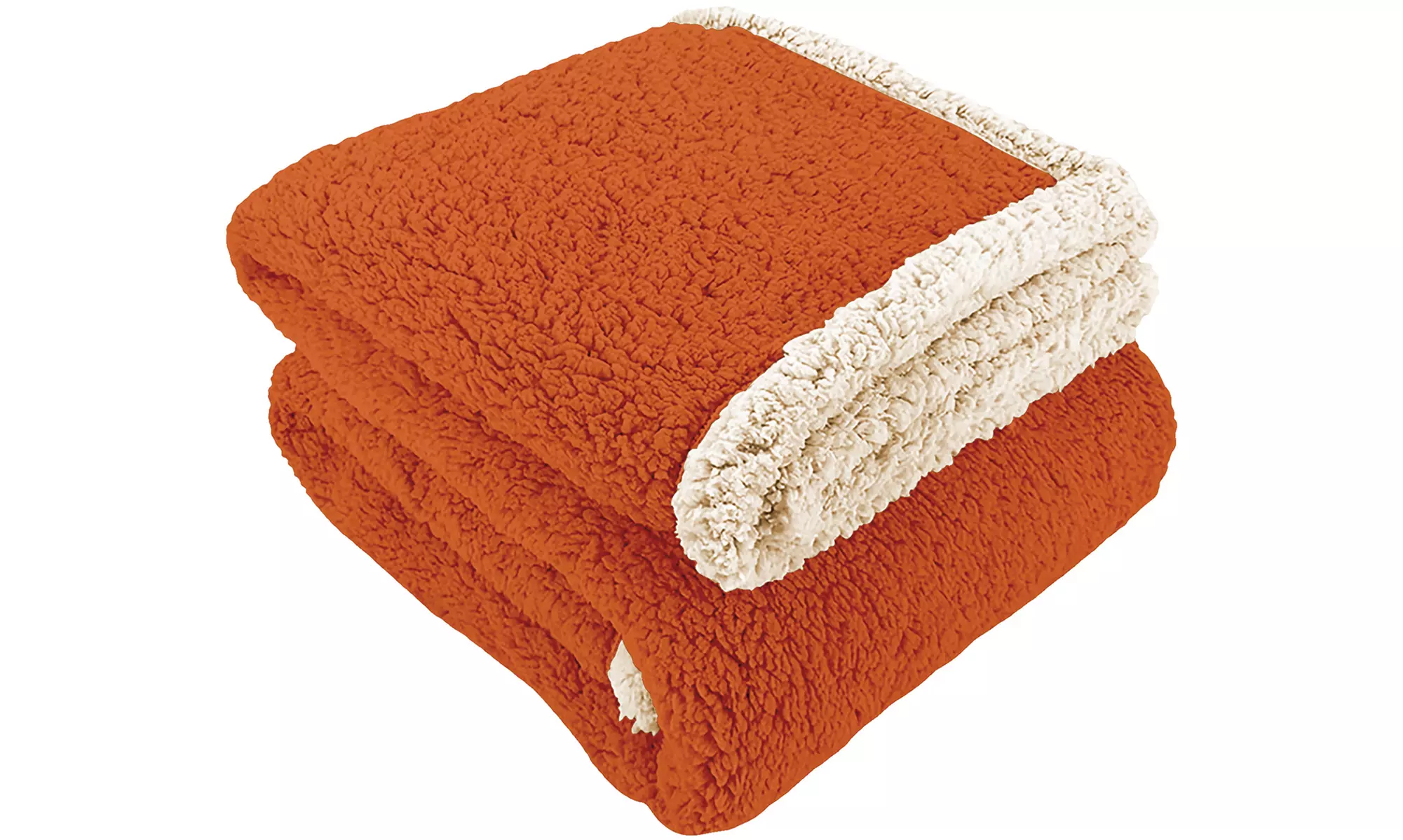 Zacht en warm Sherpa deken