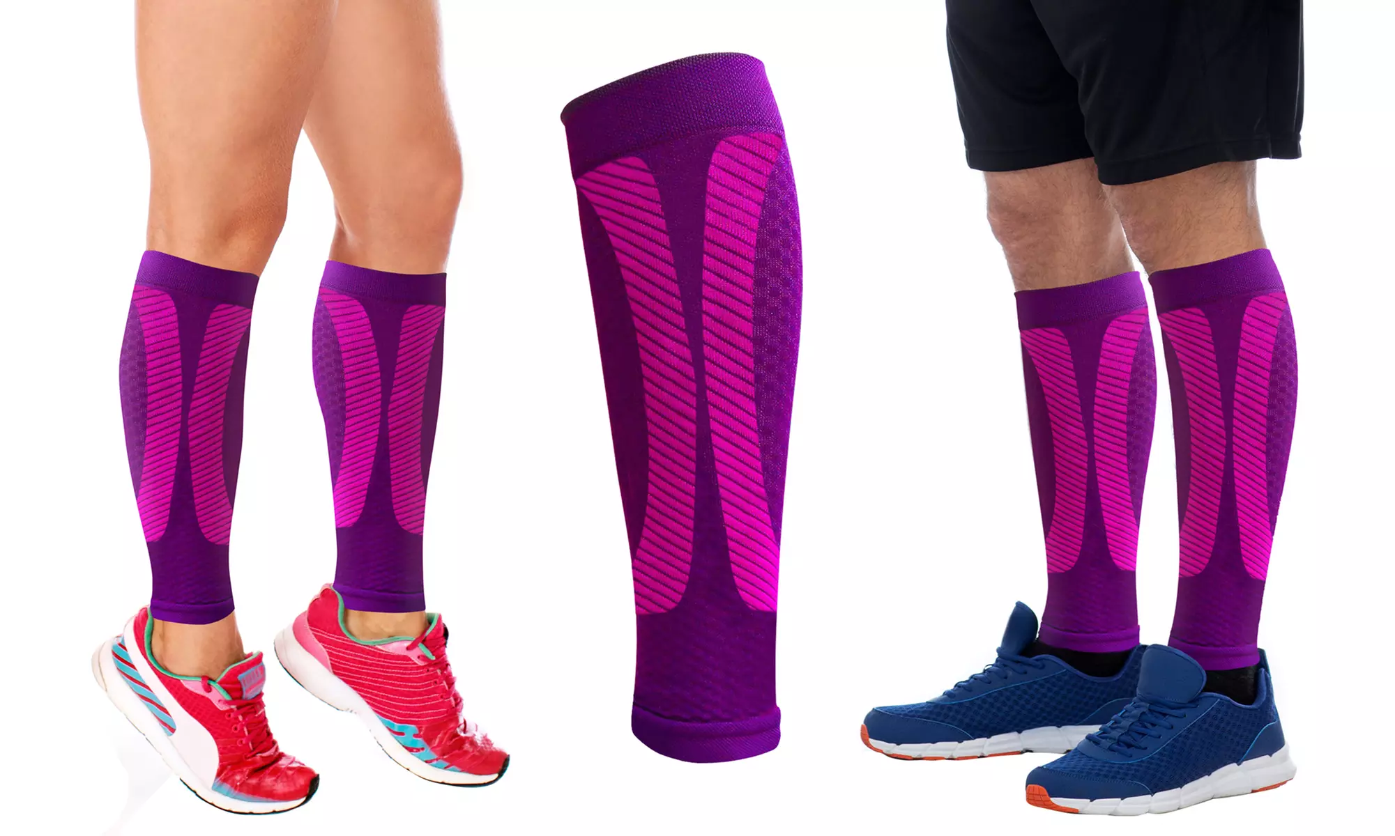 DCF Elite Unisex Calf Compression Sleeves - Second Medium