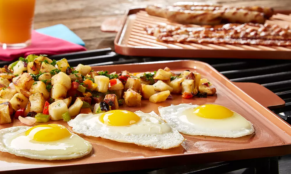 Copper Chef 12-Inch Grill or Griddle Plate with Induction - Primary Image