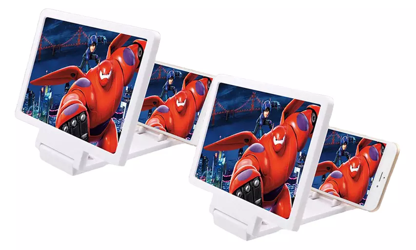 1 ou 2 agrandisseurs d'écran pliables pour smartphones, coloris au choix - Second Medium