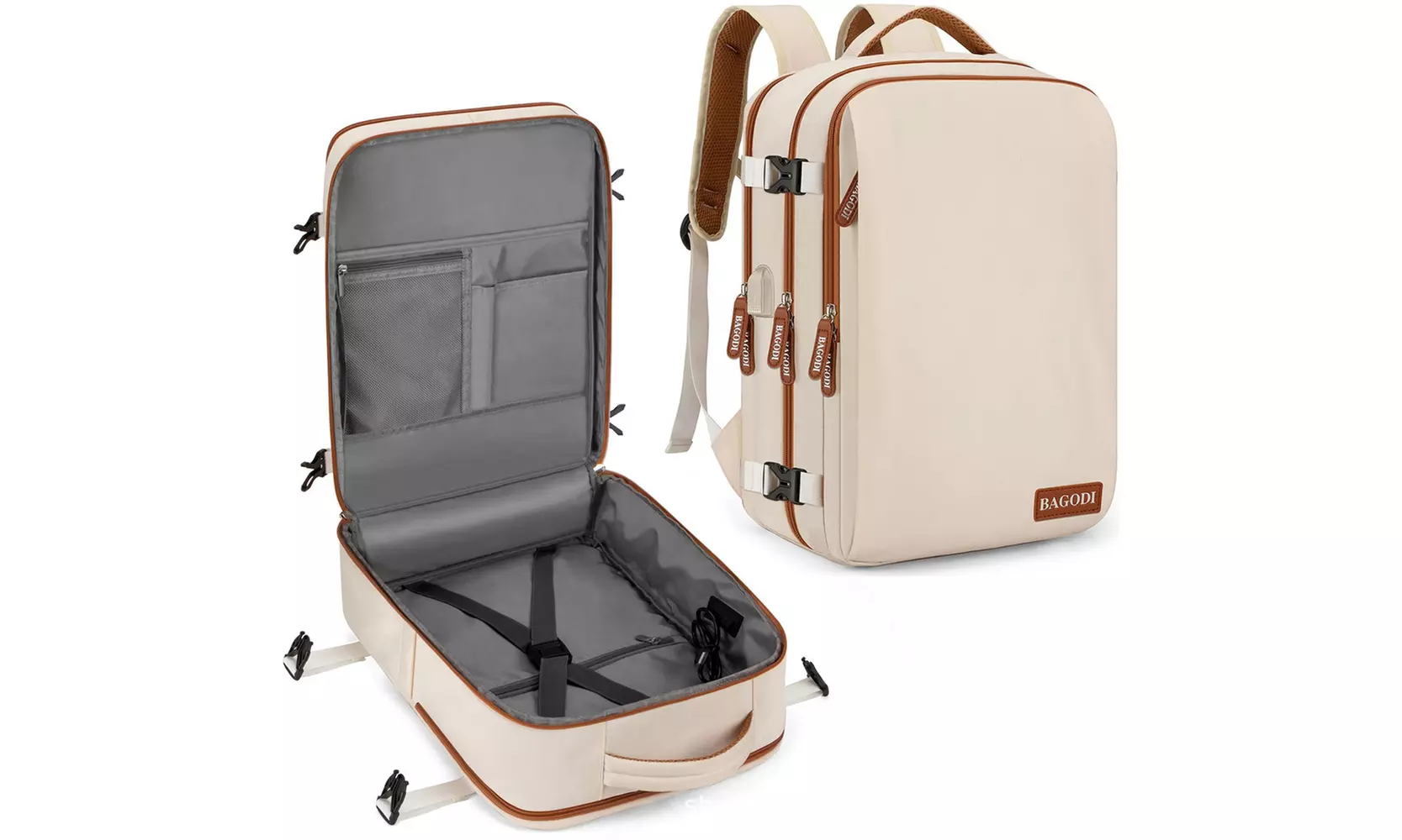 Travel Shoulder Bag with Wet and Dry Separation