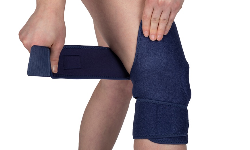 Image 3: Wrap-Around Knee Brace Support