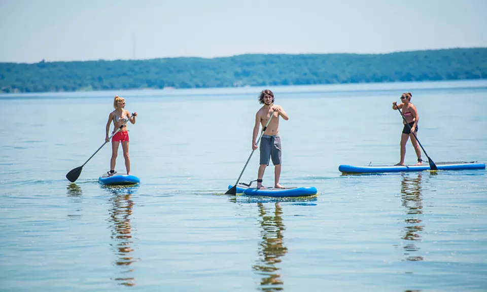 $40 Worth of Watersports-Equipment Rentalfrom Utowana Beach Paddle Boards - Primary Image