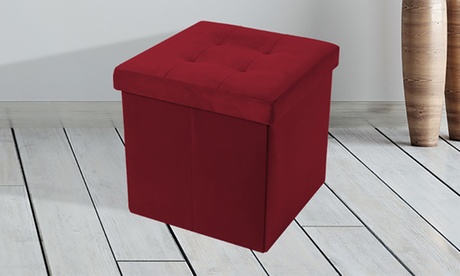 Pouf contenitore disponibile in 4 modelli e vari colori