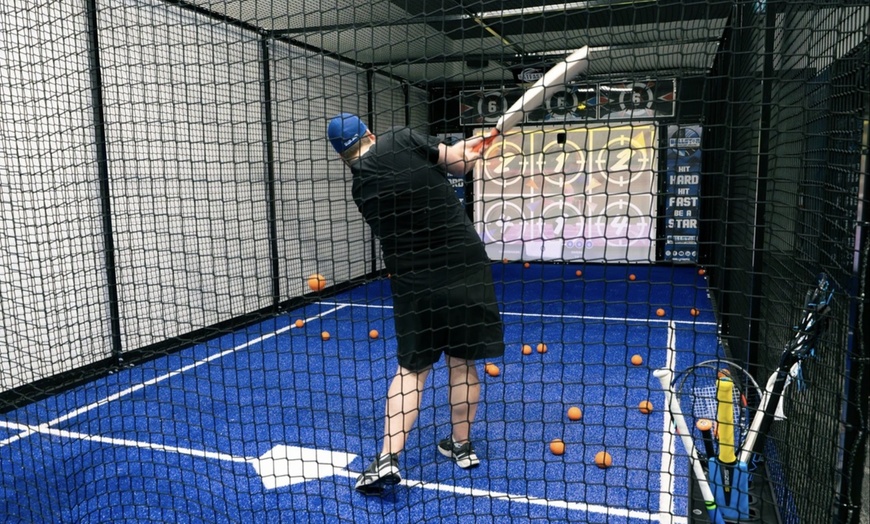 Image 2: Baseball Indoor Batting Cage Special - Choose From a Variety of Spots!
