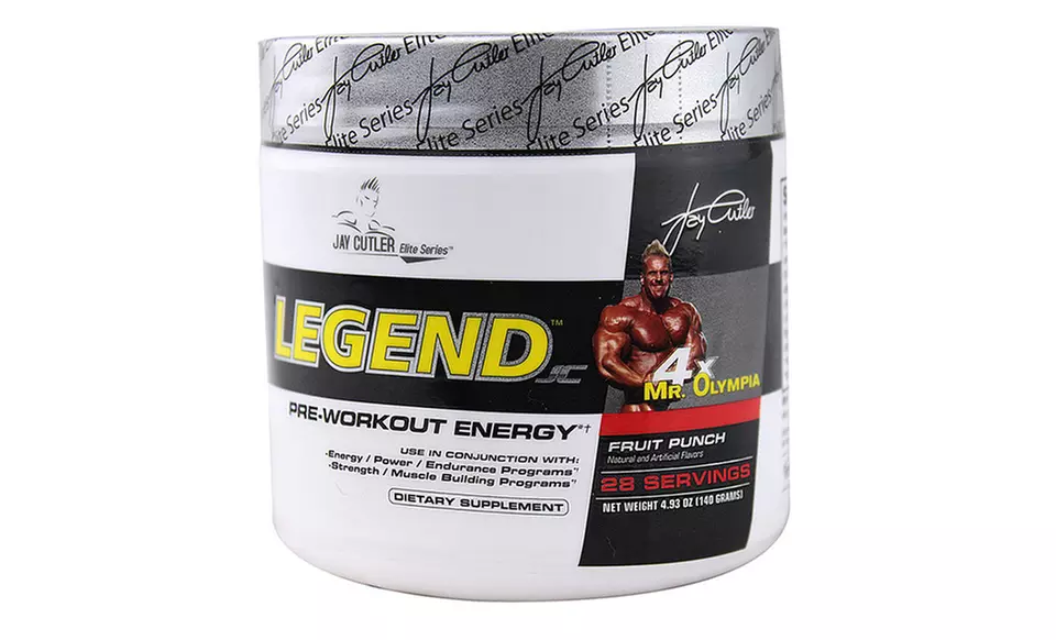 Jay Cutler Legend Pre-Workout Supplement Fruit Punch (28 servings) - Primary Image