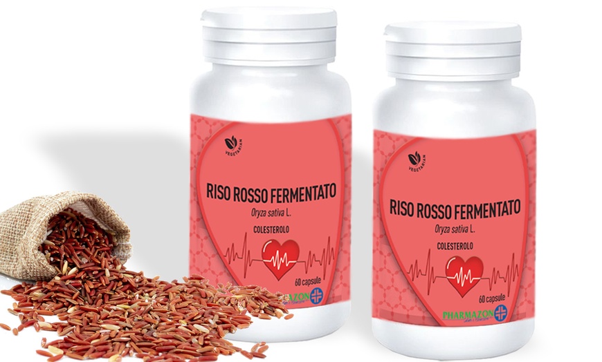 Image 1: Fino a 360 capsule di riso rosso fermentato Pharmazon