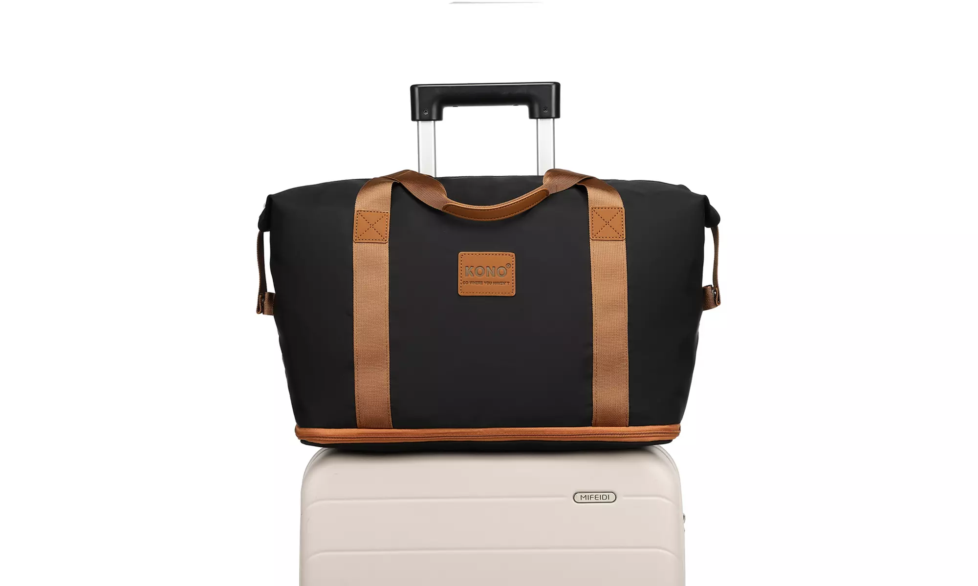 KONO Reisetasche und Kulturbeutel