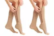 2 à 4 paires de bas de compression zippés, ouverts au niveau du pied - Second Medium