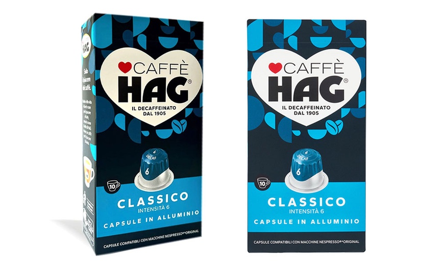 Image 1: Fino a 400 capsule di caffè Hag Decaffeinato compatibili Nespresso