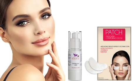 Fino a 3 kit pacth contorno occhi e crema contorno occhi labbra al Veleno d’Api Efory Cosmetics