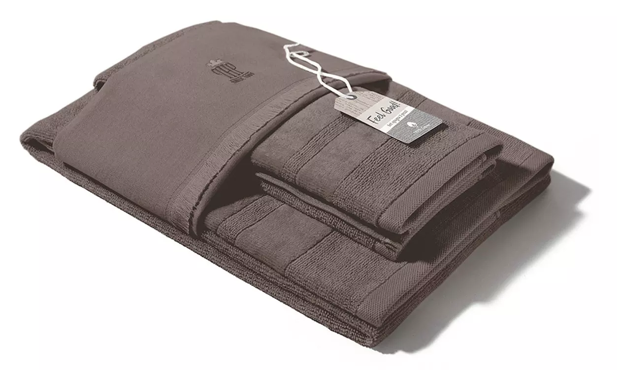 Set di asciugamani da bagno in spugna Joy