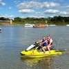 Image 1: Explore with a One or Two Hour Jet Ski Rental for 1/2 Person