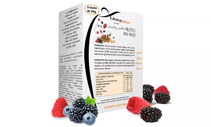Image 11: Muesli Crunchy proteico Line@ sin azúcar