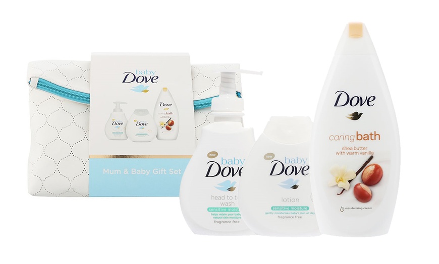 Image 1: Dove Mum and Baby Gift Set