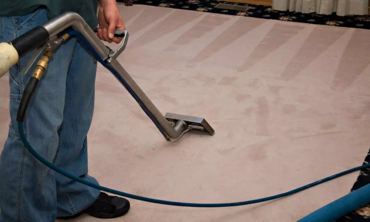 Carpet Cleaning for 3–5 Rooms or Upholstery Cleaning for 1 Sofa