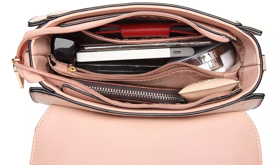 Schoudertas van imitatieleer