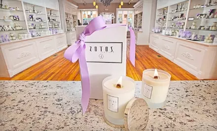 $5 for $15 Worth of Eco-Friendly Candles and Bodycare Products at Zotos The Store in Geneva - Primary Image