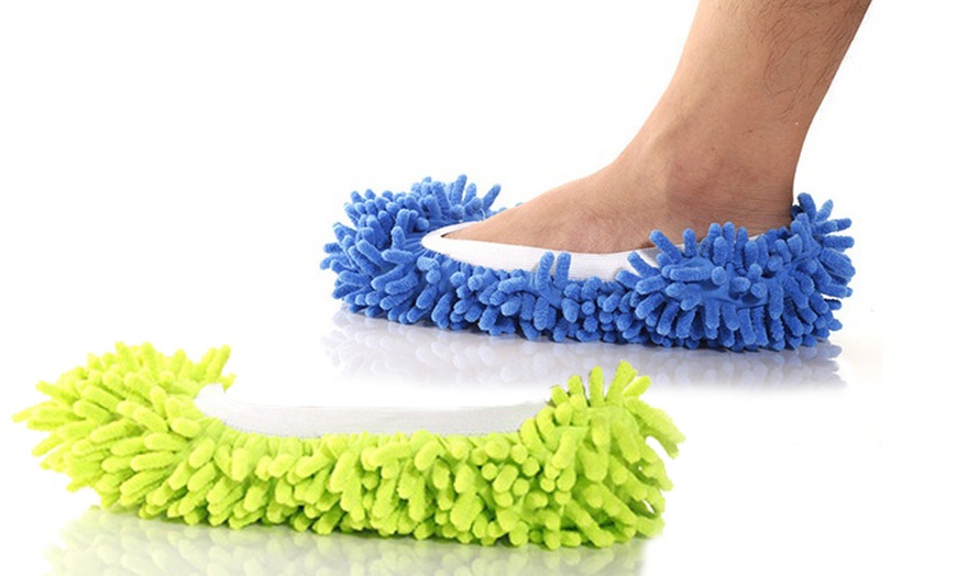 Image 9: Cleaning Mop Slippers