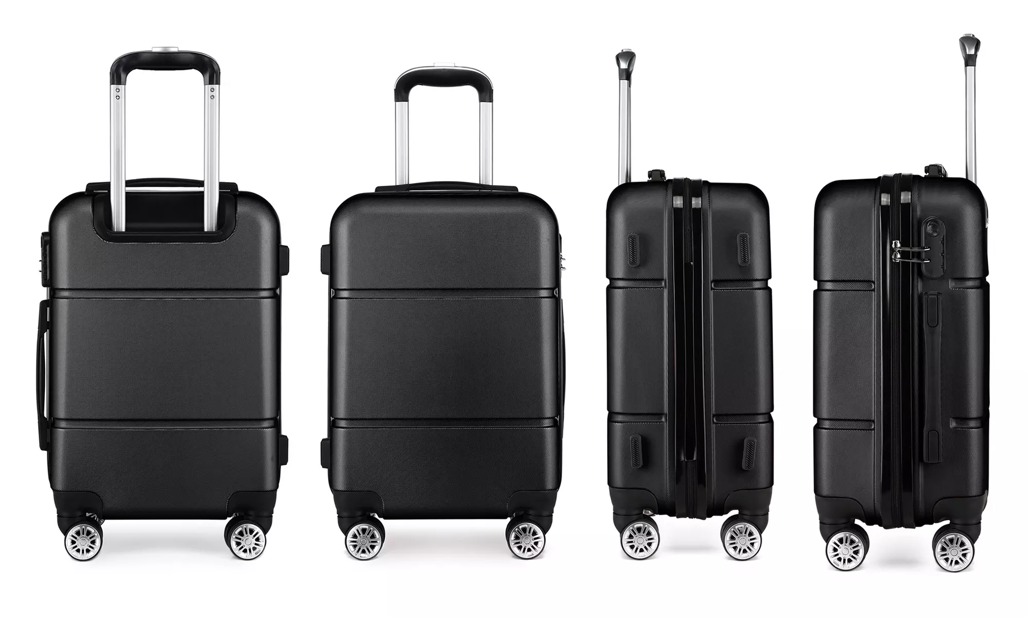 Kono 20" Premium ABS Cabin Carry-On Suitcase with Combination Lock