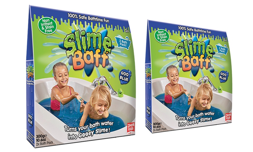 Image 3: Slime Baff Two Bath Pack