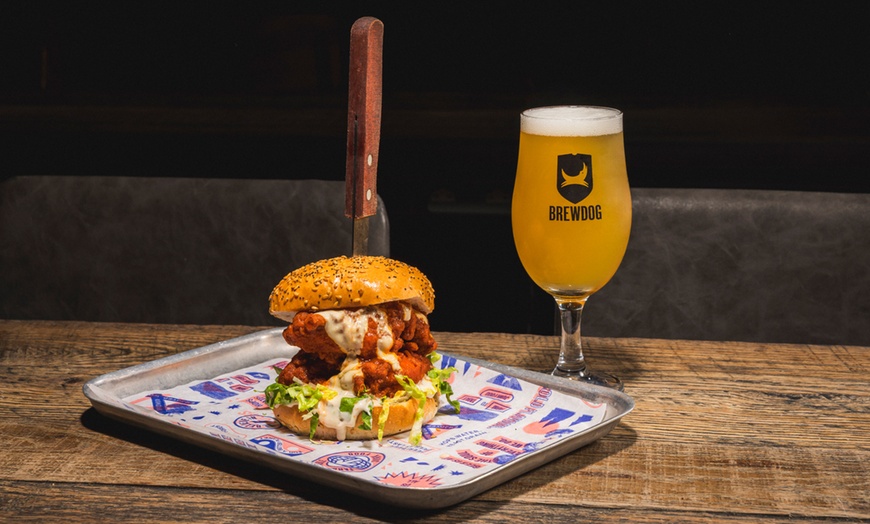 Image 20: BrewDog ! BIG Burgers & BIG Wings and 2 Drinks