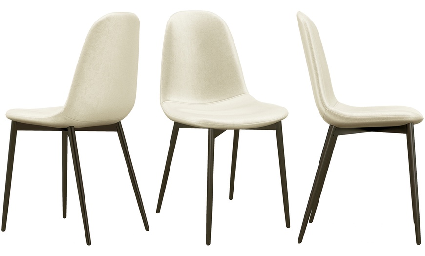 Image 14: Set van 4 eetkamerstoelen 'Patty'