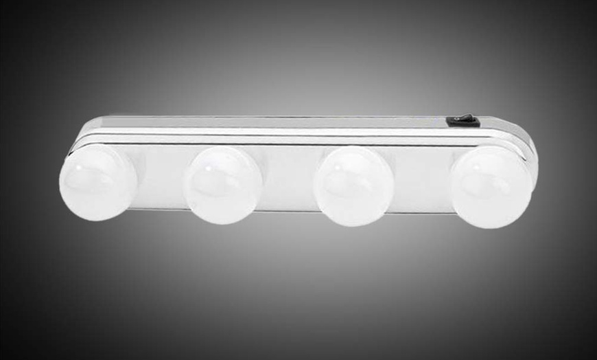 Image 3: Portable Vanity Mirror LED Light