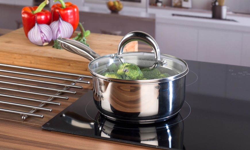 Image 5: Russell Hobbs Saucepan Set