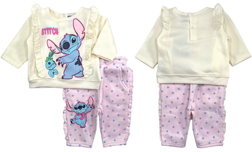 Image 7: Conjunto para bebé con motivos de Lilo & Stitch