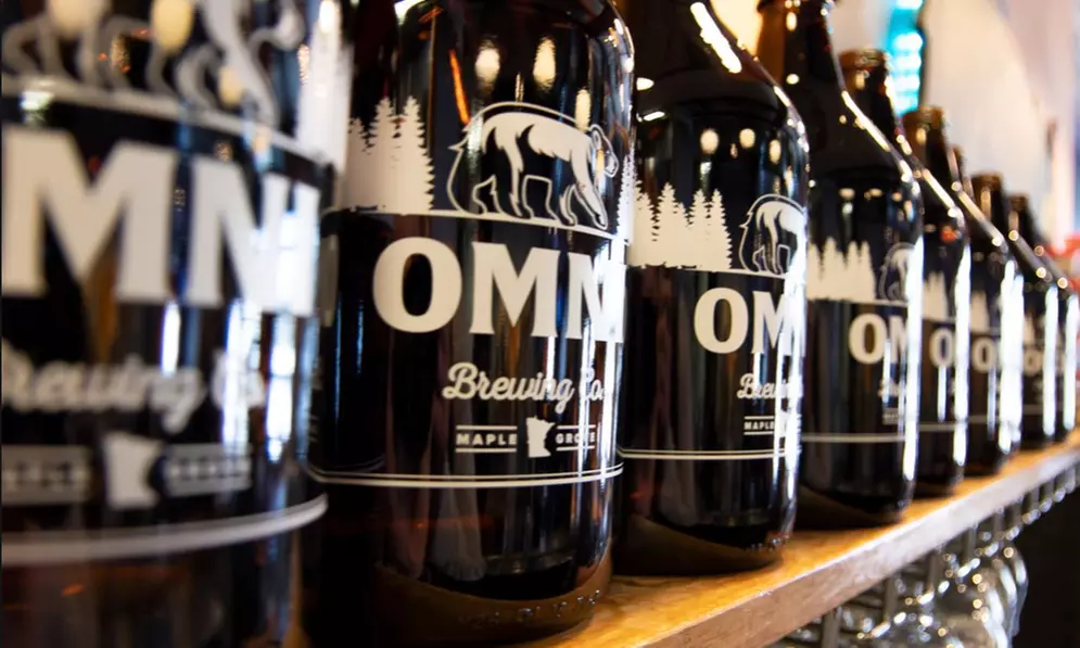 Beer Flight and 64-oz Take-Home Growler with Fill for 1, 2, 3, or 4 People at OMNI Brewing Co. (Up to 48% Off) - Primary Image