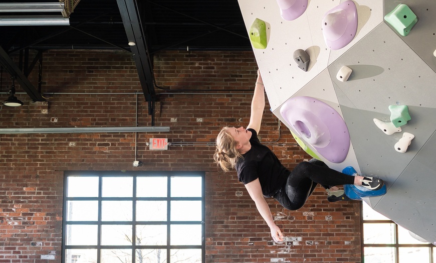Image 5: One Day Indoor Climbing Pass with Gear & Expert Instruction 