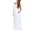 Image 11: Women's Strapless Maxi Dress. Plus Sizes Available.