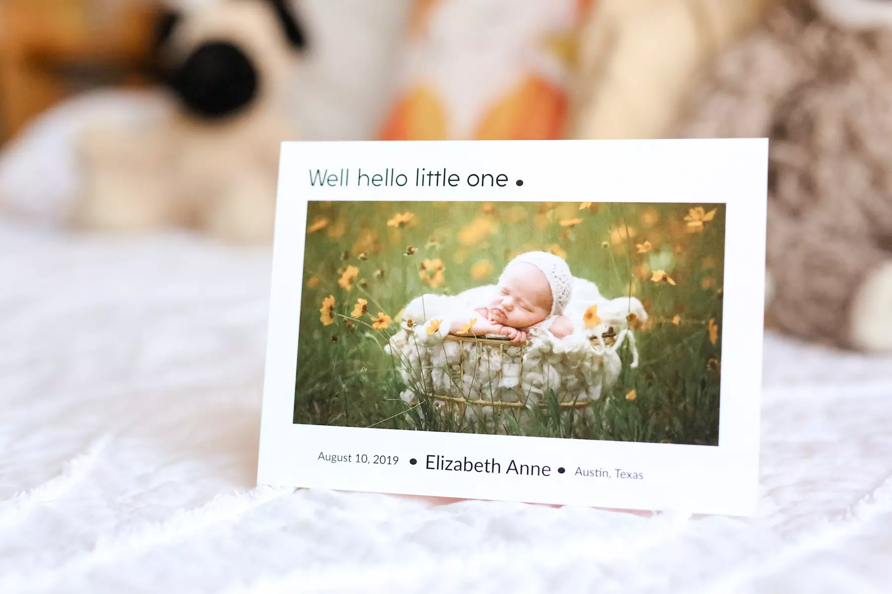 Custom Double-Sided Baby Announcement Cards, 24–200 with Envelopes Included (Up to 57% Off) - Image 5