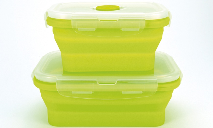 Image 6: Collapsible Silicone Containers