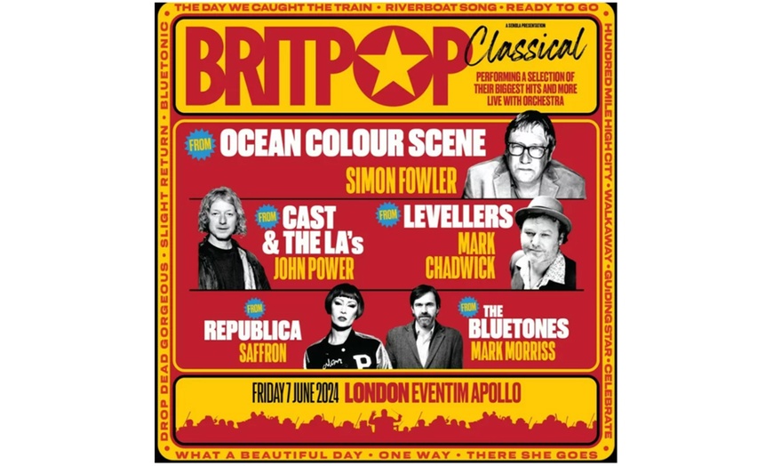 Image 1: One Ticket to Britpop Classical