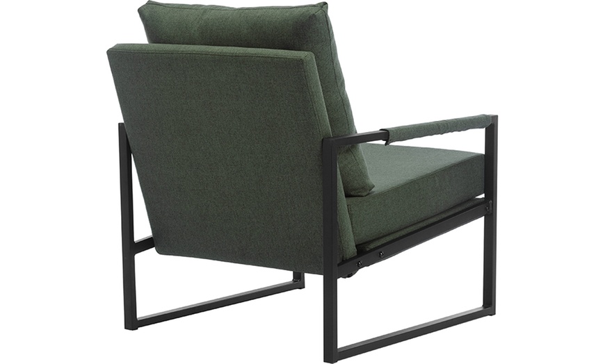 Image 20: Fauteuil rembourré contemporain