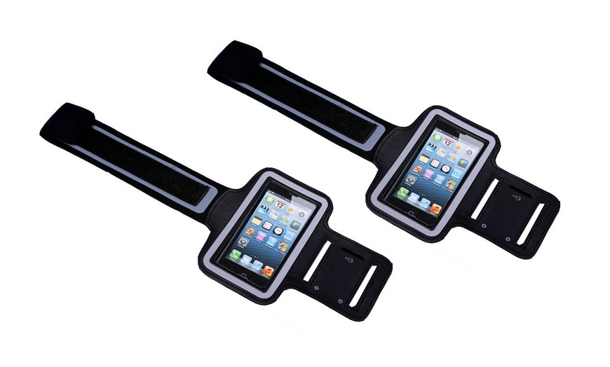 Image 4: One or Two Sports Armbands for iPhone