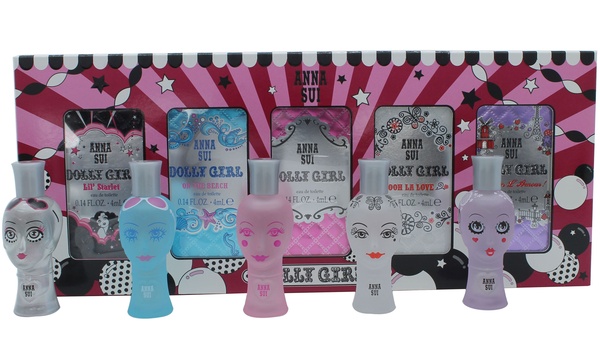 Anna Sui Dolly Girl 5 Pc Gift Set Groupon Goods