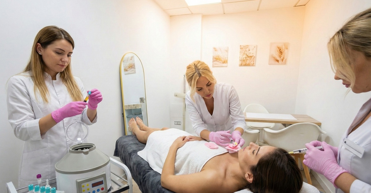 Tratamiento de bioestimulación y mesoterapia facial en Valencia